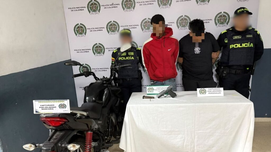 Dos sujetos fueron detenidos en Bulerías cuando, al parecer, intentaban robar un restaurante en motocicleta