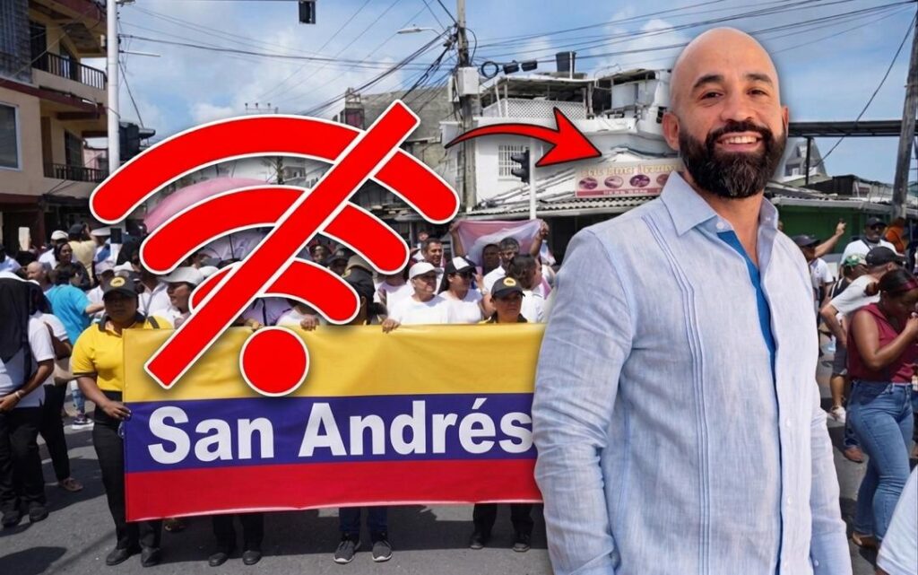 EN SAN ANDRÉS LA SEÑAL MÓVIL ES MALA»: COMUNIDAD DENUNCIA Y SEÑALA DIRECTAMENTE A CÉSAR GÓMEZ, SECRETARIO DE LAS TIC EN SAN ANDRÉS LA SEÑAL MÓVIL ES MALA»: COMUNIDAD DENUNCIA Y SEÑALA DIRECTAMENTE A CÉSAR GÓMEZ, SECRETARIO DE LAS TIC