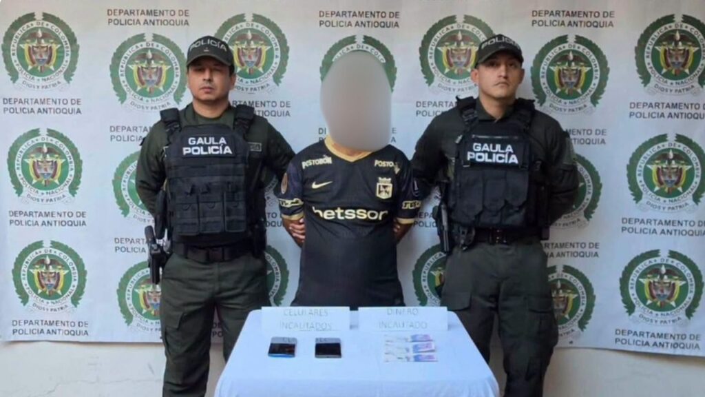 ¿Iban a nombre de ‘Los Pachelly’? Capturan a dos presuntos extorsionistas en Donmatías
