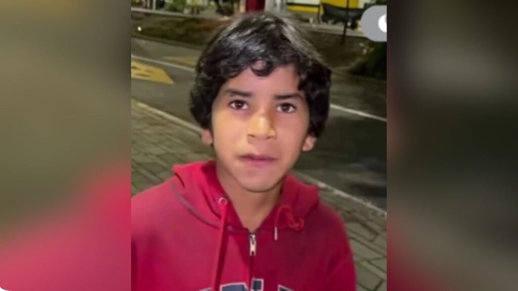 Están buscando en Medellín a Leyner José, menor de 10 años desaparecido