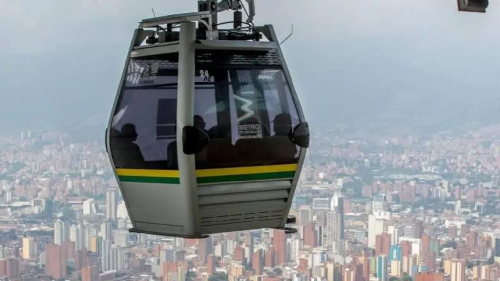 Metrocable línea P (Acevedo – El Progreso) fuera de servicio por inconveniente técnico Metrocable línea P (Acevedo – El Progreso) fuera de servicio por inconveniente técnico