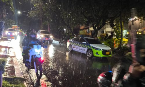 Caravana de seguridad recorrió los barrios Cabañas y Cabañitas en